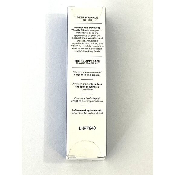 Beverly Hills MD Deep Wrinkle Filler NEW Sealed 0.16oz /5ml - Picture 2 of 3